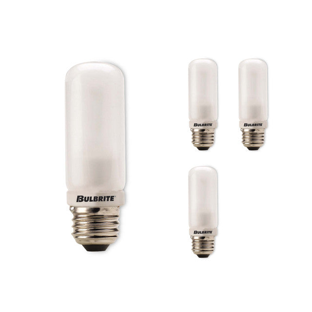 Bulbrite, 614252 - Frosted Dimmable Double Envelope JDD T10 Halogen Light Bulb - 250 Watt - 4 Pack